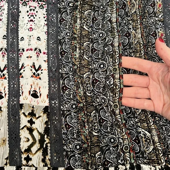 Anthropologie Tiny petites Mollie tunic boho dress size small petite - Picture 10 of 11